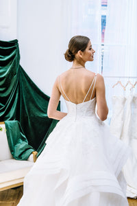 Truly Zac Posen Horsehair Tier Skirt Wedding Dress Rental